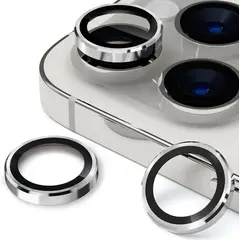 GENERICO - Protector de Cámara Metálico iPhone 16 Pro - Plata