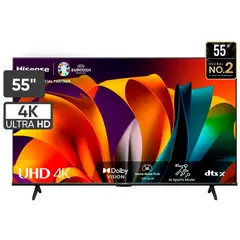HISENSE - TELEVISOR 55”4K ULTRA HD SMART TV 55A6N