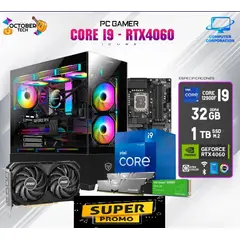 GENERICO - PC Gamer I9-12900F 16gb SSD 1TB Case MICRONICS ICUBE REFIGERACION LIQUIDA LE520