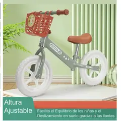 GENERICO - BICICLETA DE EQUILIBRIO BALANCE VINTAGE PARA NIÑOS-VERDE