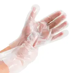 R&G - Guantes de Polietileno Talla L - Caja x 100 und