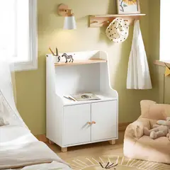 TU MESITA - Mueble Infantil Betsy color Blanco 2 puertas