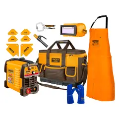 INGCO TOOLS - Soldadora 160amp + kit soldador Ingco