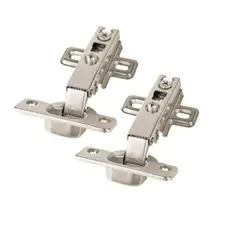 HERMEX - 2 bisagras cangrejo cobertura completa 110°