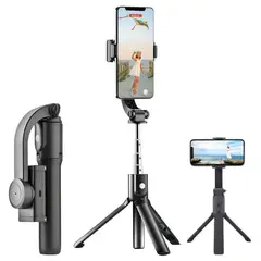 GENERICO - Estabilizador de Celular Bluetooth Gimbal 1 Eje Trípode Palo Selfie H5
