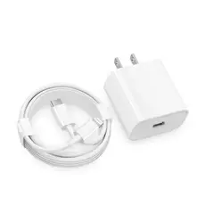 GENERICO - Cargador Compatible para Iphone 12 - 13 - 14 Pro Max 20w Lightning