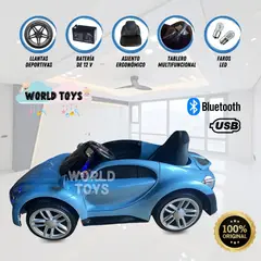 TESLA - Auto Deportivo a Batería  «MARTELLE» Edición Limitada Sky Blue