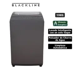 BLACKLINE - LAVADORA 19KG SPBL19TL GRIS OSCURO CARGA SUPERIOR
