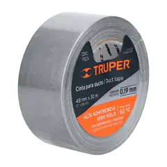 TRUPER - Cinta 2" x 30m Ducte Tape 12587