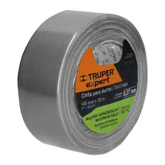 TRUPER - Cinta 2" x 30m Ducte Tape 10933 Expert