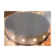 OEM - PODIO BLANCO CON LUCES 80cm Diametro