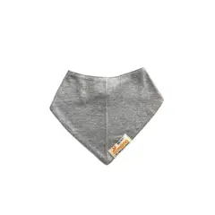 AIMAMA - Bandana Babero Bebé Color Gris