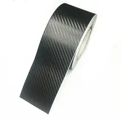 GENERICO - Cinta Vinil Fibra de carbono 3D 10CMX5M