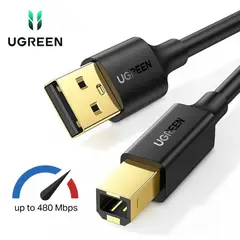 UGREEN - Cable Impresora HP Epson Dell Samsung USB 2.0 Scanner 5 metros