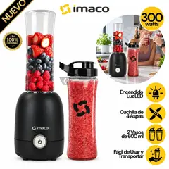 Imaco - Licuadora Personal Quick Mix Imaco BL9651TG