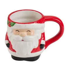 GENERICO - Taza Navideña con diseño Papa Noel