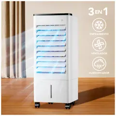 KELLER - Enfriador de Aire Ventilador Portátil Moderno 3 en 1 YZ1