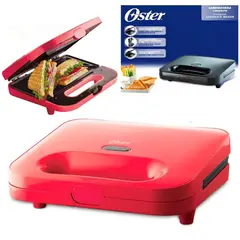 OSTER - Sandwichera Eléctrica Compacta 750 Wats CKSTSM2885M