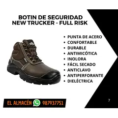 STEEL PRO - BOTIN DE SEGURIDAD DIELECTRICO NEW TRUCKER