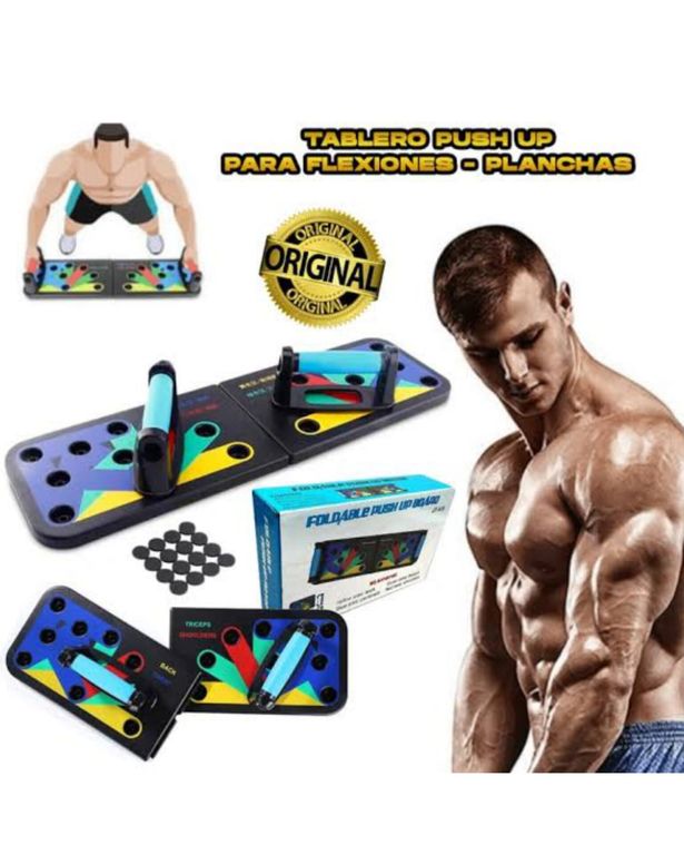 TABLA PARA FLEXIONES - PLANCHAS - EJERCITADOR DE BRAZOS PUSH UP