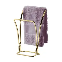 FUTURE - Toallero doble Future Perfezione dorado