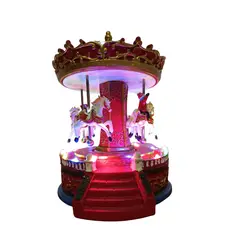 GENERICO - Carrusel navideño musical con luces