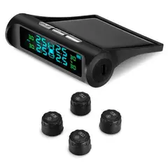 SEISA - Medidor De Presión De Llanta Solar Interno Sensor Tpms