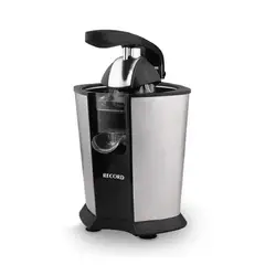 RECORD - Exprimidor de Cítricos con Palanca 160W Negro