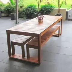 MOVENDA - Juego de Comedor de Terraza Cali 4 personas