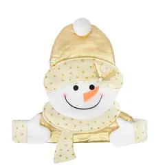 GENERICO - Fundas de Sillas Navideñas diseño Muñeco de Nieve