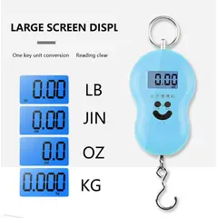 GENERICO - BALANZA GRAMERA DIGITAL PORTABLE 50KG CELESTE