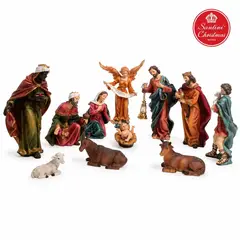SANTINI - JG NACIMIENTO 11PZ DE 20CM - 10.99 (025-495682)