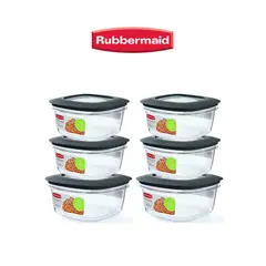 RUBBERMAID - HERMETICO PREMIER TAPA GRIS 1200ml X6