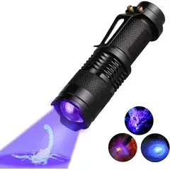 OEM - Linterna Detector Billetes Uv Ultravioleta Zoom 395nm