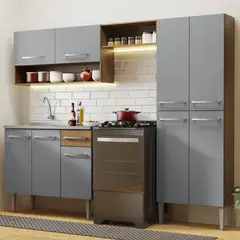 MADESA - Mueble de Cocina Integral Emilly 229 cm - Con Lavadero 10