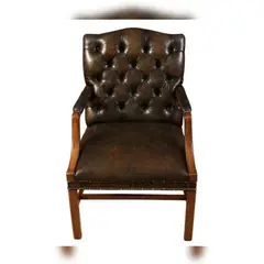DMUEBLES - DM Sillón Ejecutivo Escritorio Alessa - Chocolate