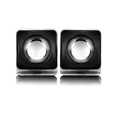 CYBERTEL - ROCKER+ CYB S105+ PARLANTE 2.0 USB 2" RMS:6W