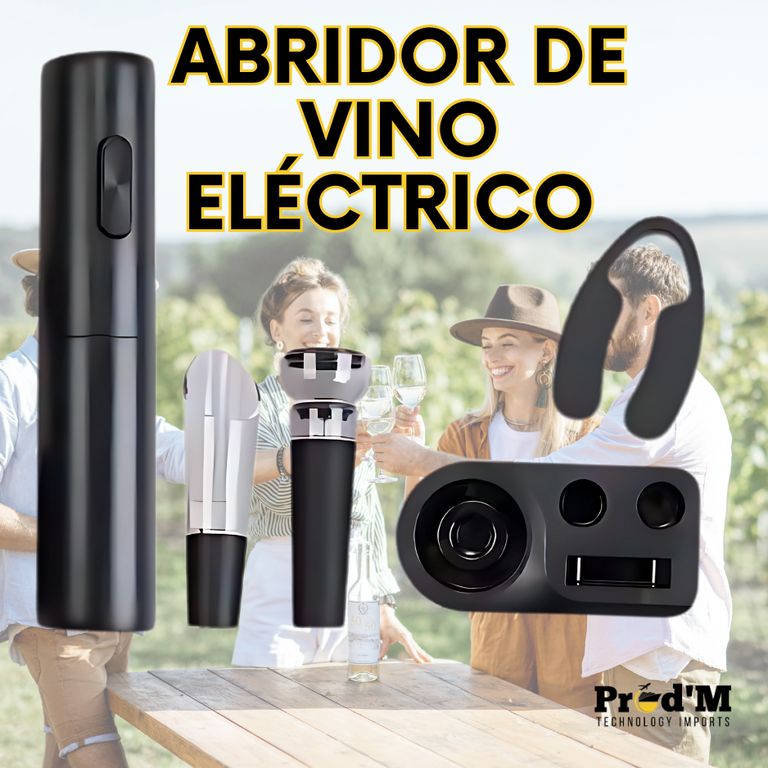 ABRIDOR DE VINO ELÉCTRICO