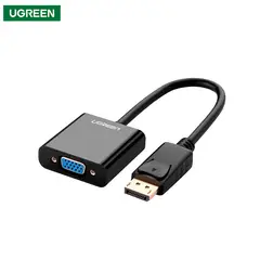UGREEN - Adptador DisplayPort macho a VGA hembra