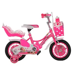 GENERICO - Bicicleta Para Niña Infantil Kids Aro 16 Fucsia AI
