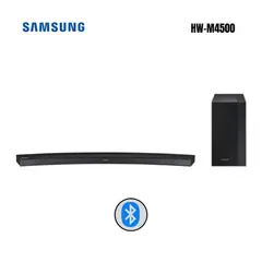 SAMSUNG - Soundbar Curved 260W Bluetooth - Negro HW-M4500