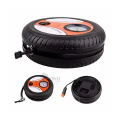 GENERICO - Inflador de Aire Portatil DC12V Y+Ligas de Regalo