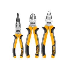 INGCO TOOLS - Juego de Alicates 3 piezas Ingco
