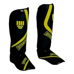 UPPERCUTT - CANILLERAS PARA BOX UPPERCUT NEGRO/AMARILLO