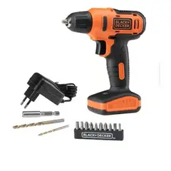 BLACK+DECKER - Taladro Atornillador Inalámbrico 38 12V Black&Decker