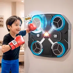 GENERICO - Máquina De Boxeo Musical Bluetooth Con Guantes Para Niños