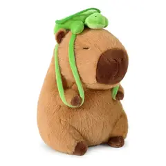 XCLUSIVE - PELUCHE CAPIBARA MOCHILA TORTUGA 22CM