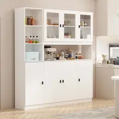 TU MESITA - Mueble de Cocina Melody color Blanco 7 puertas TU MESITA