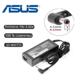 GENERICO - CARGADOR COMPATIBLE LAPTOP ASUS 19V 342A Clavija de 5,5x2,5