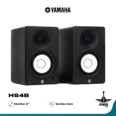 YAMAHA - HS4B Monitor Activo 4 para Estudio